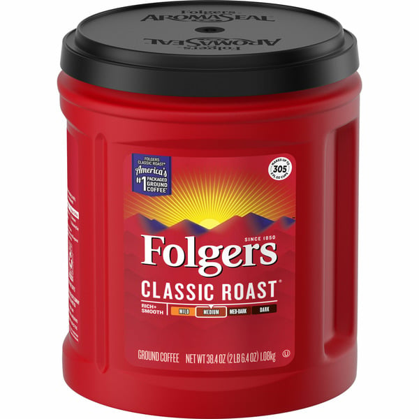 Coffee Folgers Roast & Ground Coffee hero