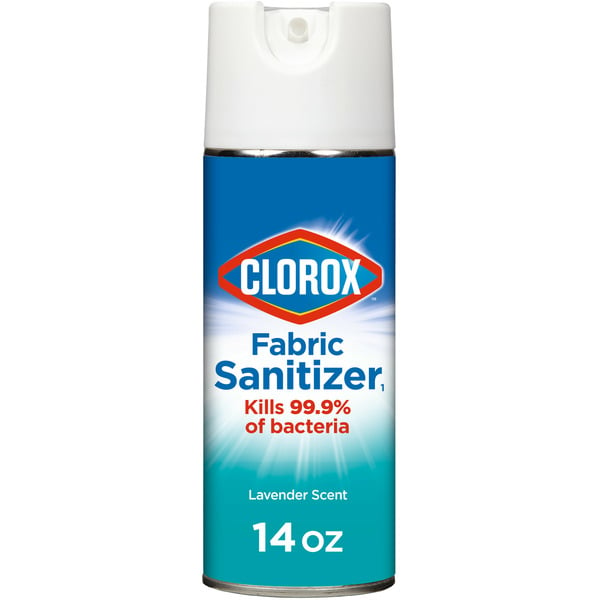 Laundry Clorox Fabric Sanitizer Aerosol Spray, Lavender Scent hero