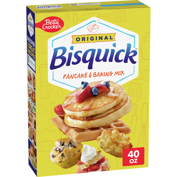 Hot Cereal & Pancake Mixes Bisquick Original Pancake & Baking Mix hero