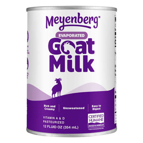 Milk Meyenberg Evaporated Goat Milk, Certified Humane, Kosher, Gluten Free, Easy to Digest hero