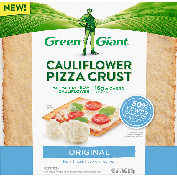 Frozen Pizza Green Giant Original Cauliflower Pizza Crust hero