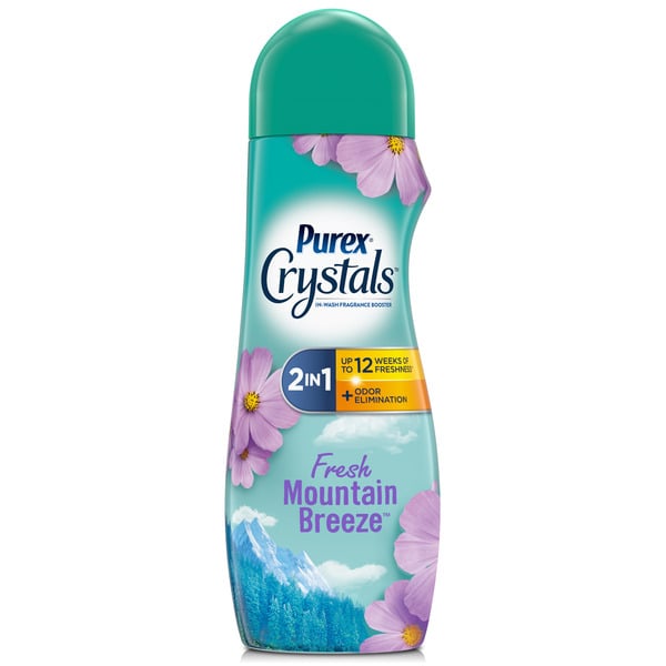 Laundry Purex Fragrance Booster, In-Wash, Fresh Mountain Breeze, 2 in 1 hero