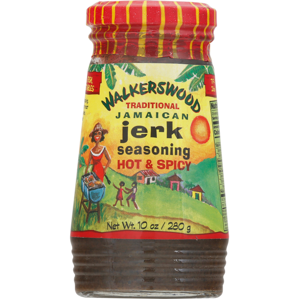 Spices & Seasoning Walkerswood Jerk Seasoning, Traditional, Jamaican, Hot & Spicy hero