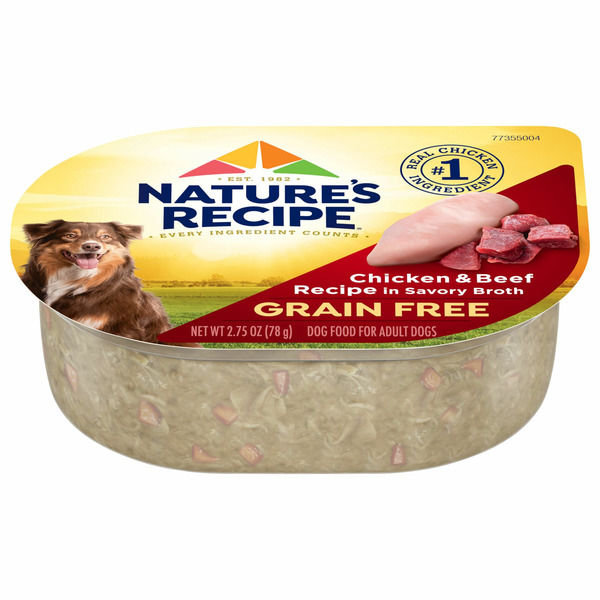 Nature's Recipe Wet Dog Food hero