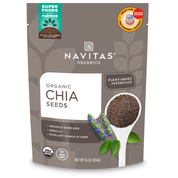 Nuts, Seeds & Dried Fruit Navitas Organics Chia Seeds hero