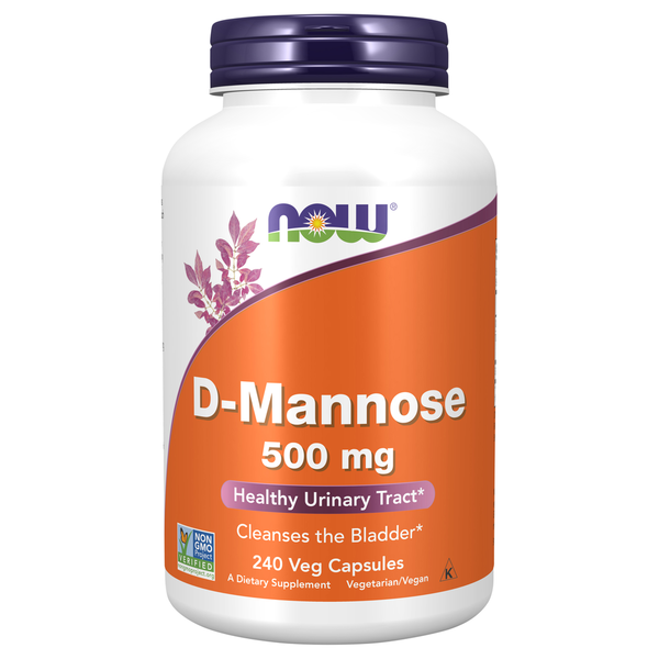 Dietary Supplements NOW D Mannose 500 mg hero