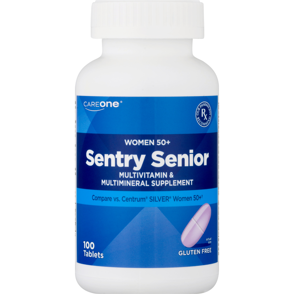 Vitamins & Supplements CareOne Sentry Senior Women's 50+ Multivitamin Tablets hero