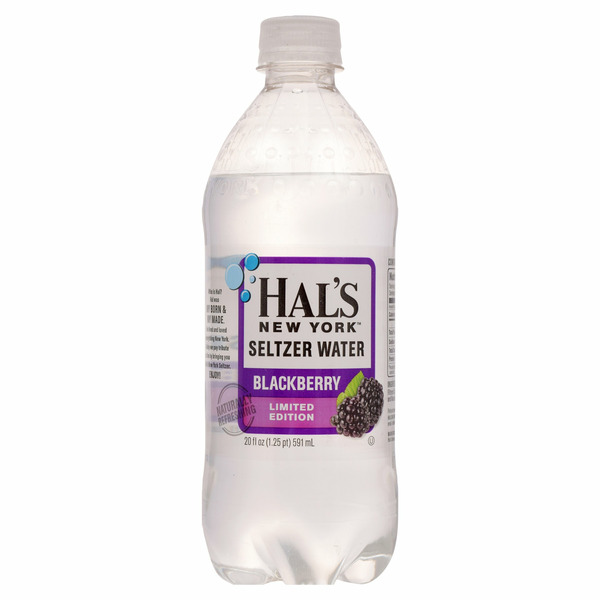 Water, Seltzer & Sparkling Water Hal's New York Seltzer Blackberry Seltzer Water hero