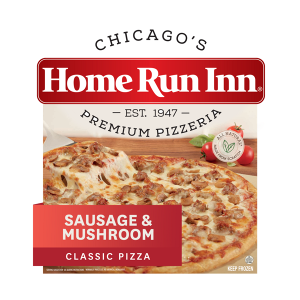 Frozen Pizza Home Run Inn Classic Pizza, Sausage & Mushroom hero