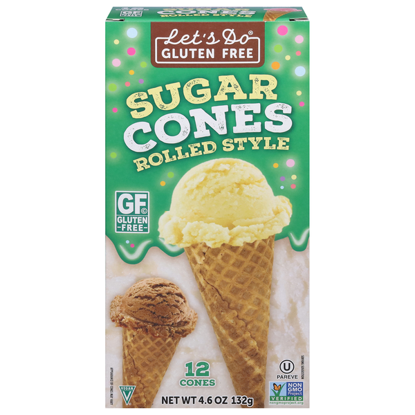 Ice Cream Toppings Let's Do Organic Let's Do...Gluten Free Sugar Cone hero