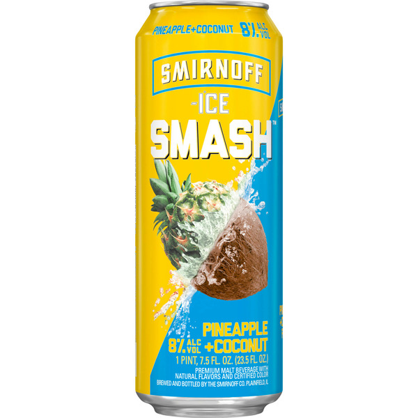 Smirnoff Ice Smash Pineapple Coconut hero