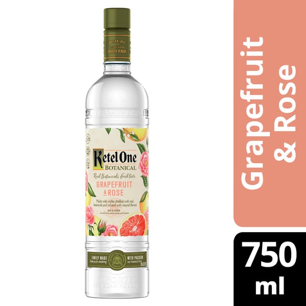 Liquor Ketel One Botanical Grapefruit & Rose Vodka hero