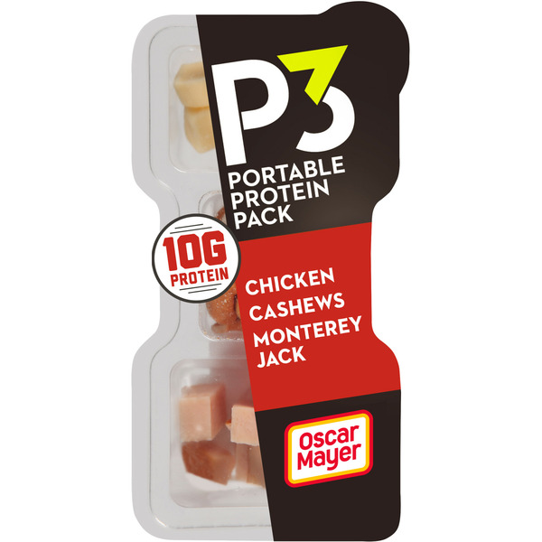 Packaged Poultry Oscar Mayer P3 Chicken and Cashews hero