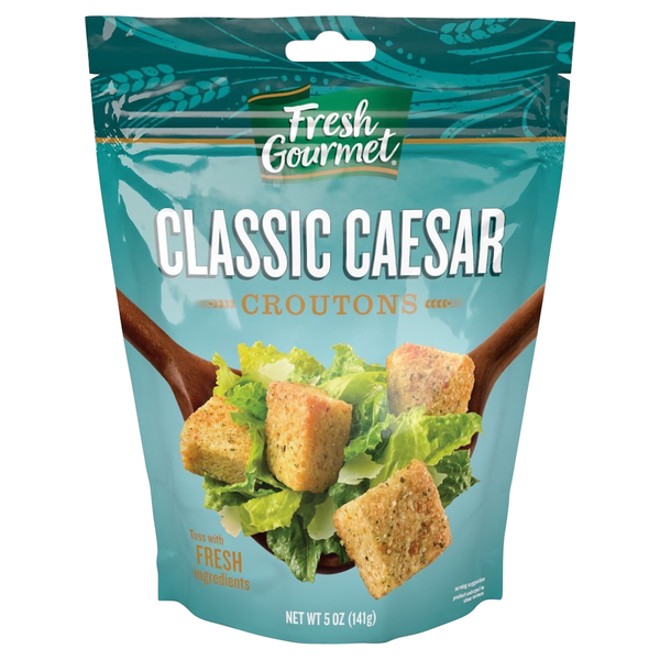 Salad Dressing, Oils & Vinegars Fresh Gourmet Croutons, Classic Caesar hero