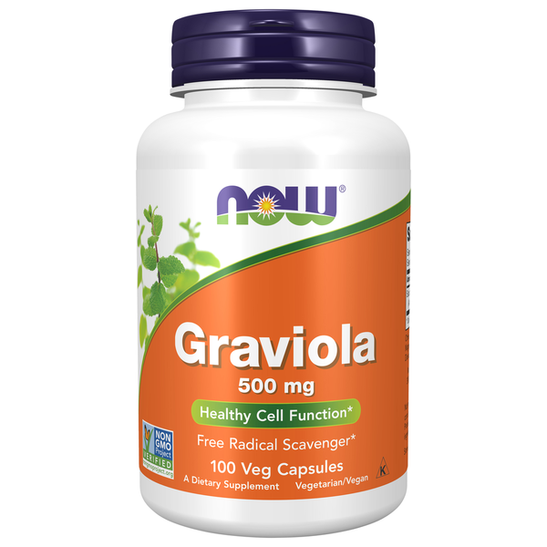 Vitamins & Supplements NOW Graviola 500 mg hero