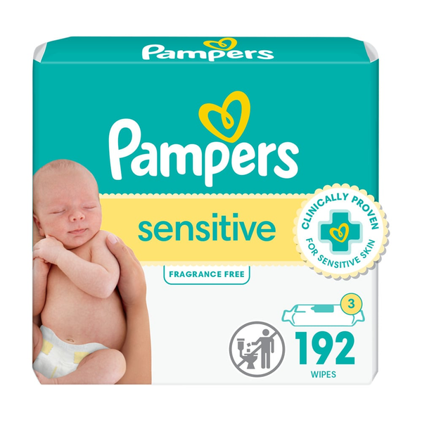 Publix Pampers Baby Wipes Sensitive Perfume Free 3X Refill Packs Same ...