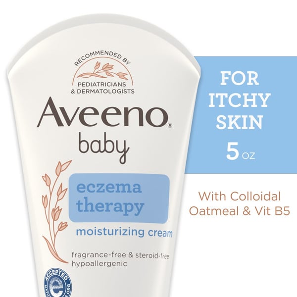 Baby Bath & Body Care Aveeno Eczema Therapy Moisturizing Cream With Oatmeal hero