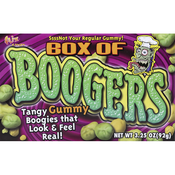 Candy & Chocolate Flix Candy Gummy, Boogers hero