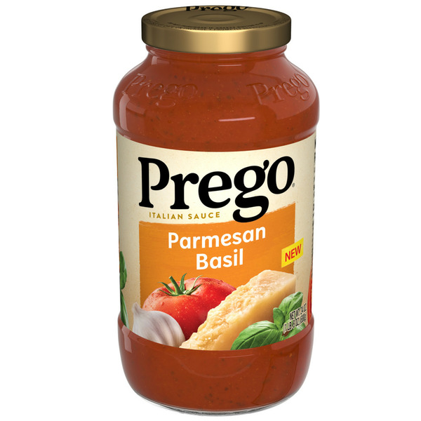 Pasta Sauce Prego Parmesan Basil Pasta Sauce hero