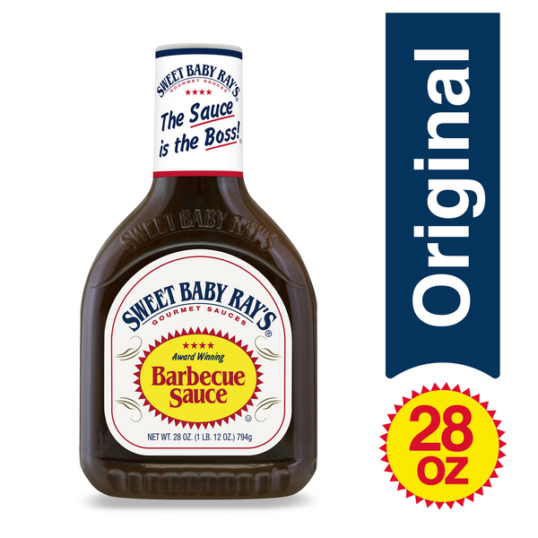 Marinades & Meat Preparation Sweet Baby Ray's Barbecue Sauce hero