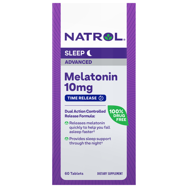 Stress & Sleep Aids Natrol Advanced Sleep Melatonin Maximum Strength Dietary Supplement hero