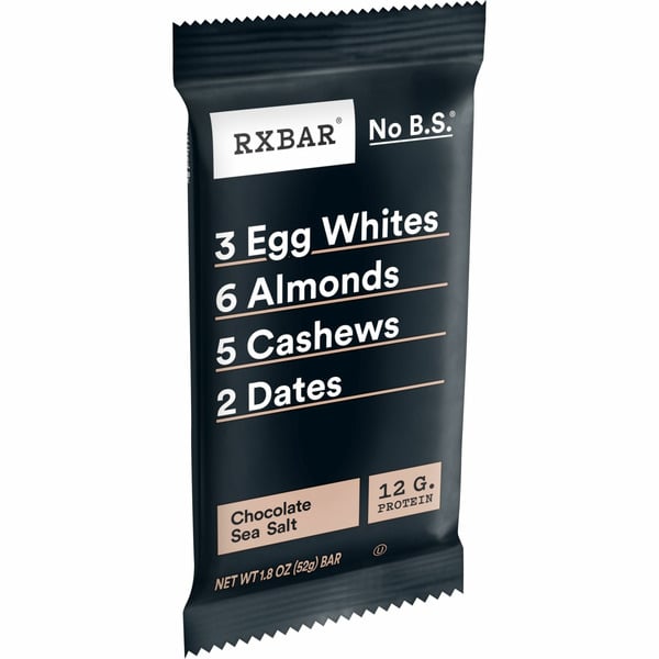 Energy & Granola Bars RXBAR Chocolate Sea Salt hero