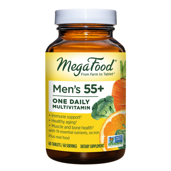 Dietary Supplements MegaFood Men's 55+ One Daily Multivitamin hero