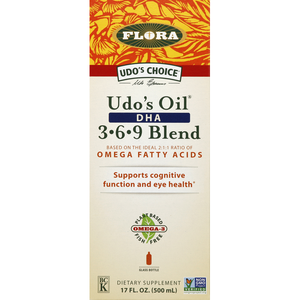 Vitamins & Supplements Flora Udo's Oil, DHA, 3-6-9 Blend hero