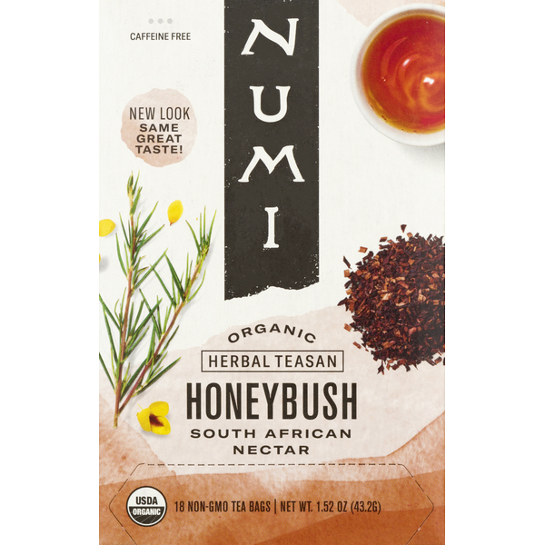 Tea Numi Organic Honeybush Tea, Caffeine Free hero