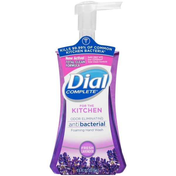 Body Lotions & Soap Dial Complete Antibacterial Foaming Hand Wash, Fresh Lavender for the Kitchen hero