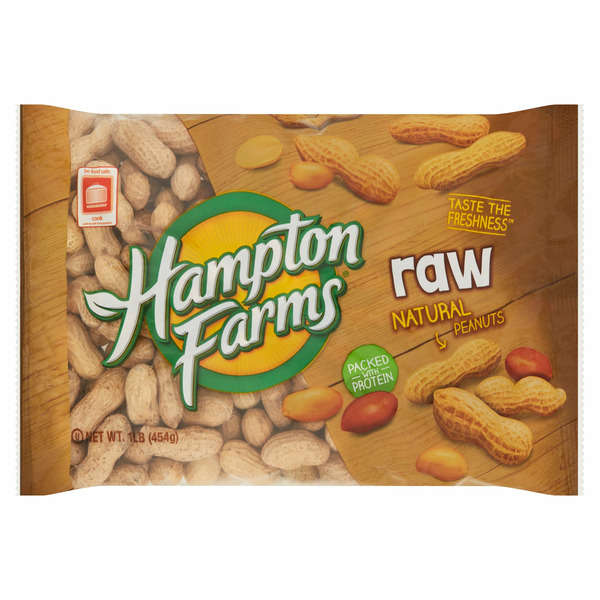 Nuts, Seeds & Dried Fruit Hampton Farms Raw Natural Peanuts hero