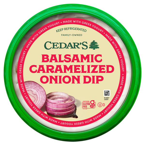 Fresh Dips & Tapenades Cedar's Foods Balsamic Caramelized Onion Dip hero