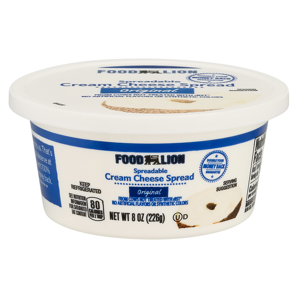 Other Creams, Cheeses & Dips Food Lion Spreadable Cream Cheese Spread hero