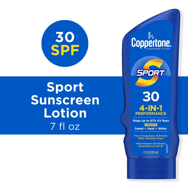 Body Lotions & Soap Coppertone Water Resistant Sunscreen SPF 30 Lotion hero