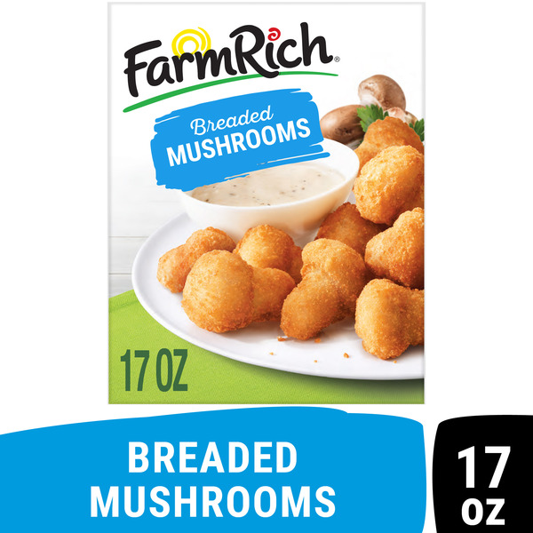 Instant Foods Farm Rich Breaded Mushrooms in a Crispy Breaded Coating, Frozen hero