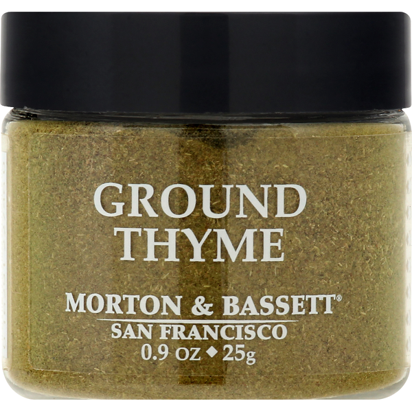 Spices & Seasonings Morton & Bassett Spices Thyme, Ground hero