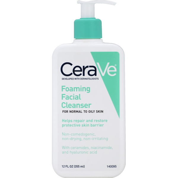 Body Lotions & Soap CeraVe Foaming Facial Cleanser, for Normal to Oily Skin hero