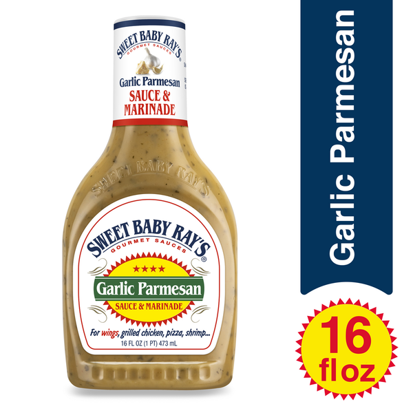 Marinades & Meat Preparation Sweet Baby Ray's Sauce & Marinade, Garlic Parmesan hero