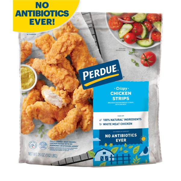 Frozen Meat & Seafood Perdue Crispy Breaded Chicken Strips hero