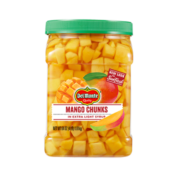 Canned Fruit & Applesauce Del Monte Mango Chunks, In Extra Light Syrup hero