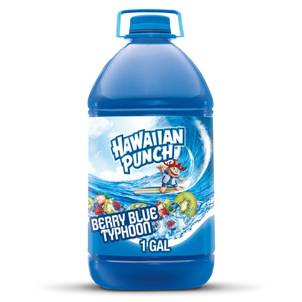 Juice & Nectars Hawaiian Punch Berry Blue Typhoon Juice Drink hero