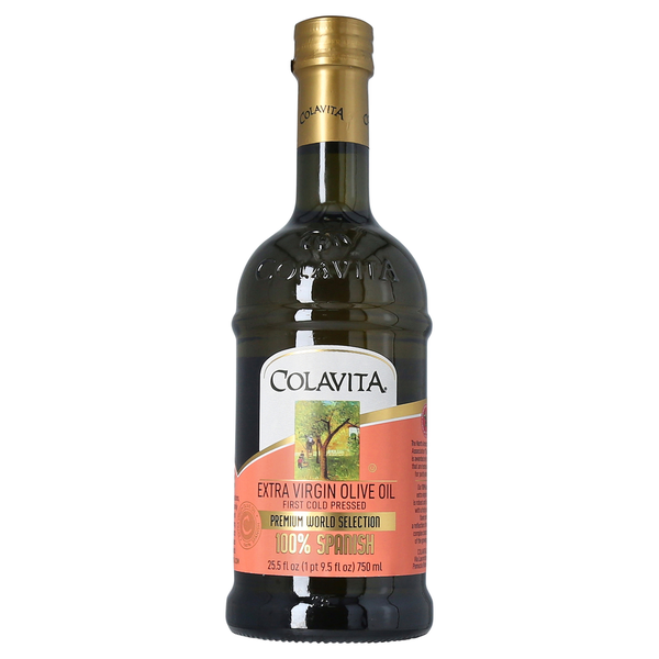 Oils & Vinegars Colavita Olive Oil, Extra Virgin, Premium World Selection hero