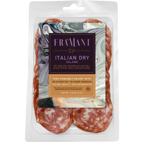 Lunch Meat Fra' Mani Italian Dry Salame, Sliced Salami hero