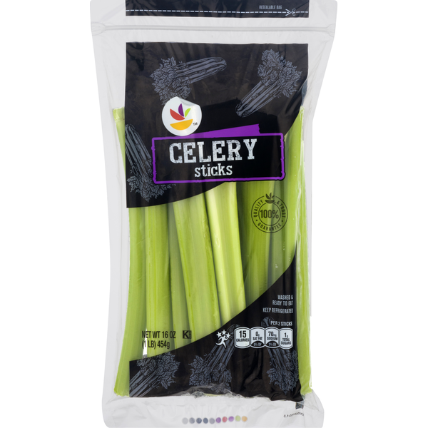 Packaged Vegetables & Fruits Store Brand Celery Sticks hero