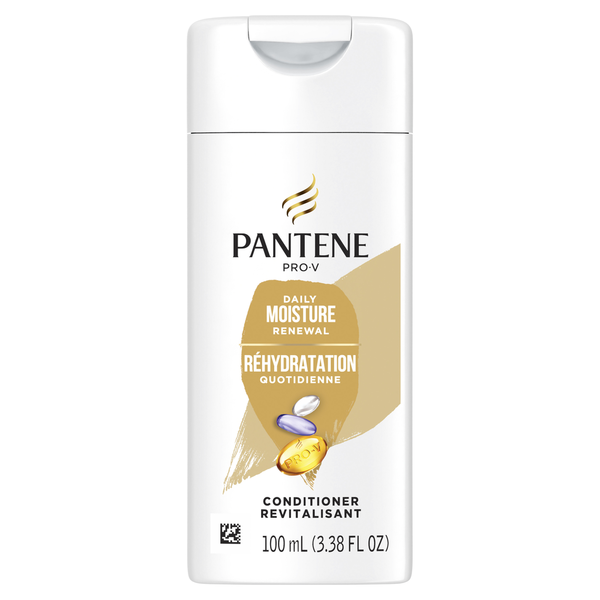 Hair Care Pantene Conditioner, Pro V Daily Moisture Renewal for All Hair Types, Color Safe hero