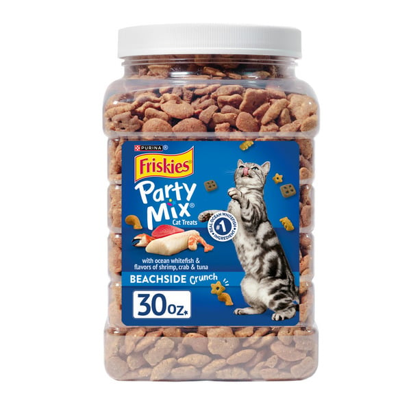 Cat Supplies Purina Friskies Cat Treats, Party Mix Beachside Crunch hero