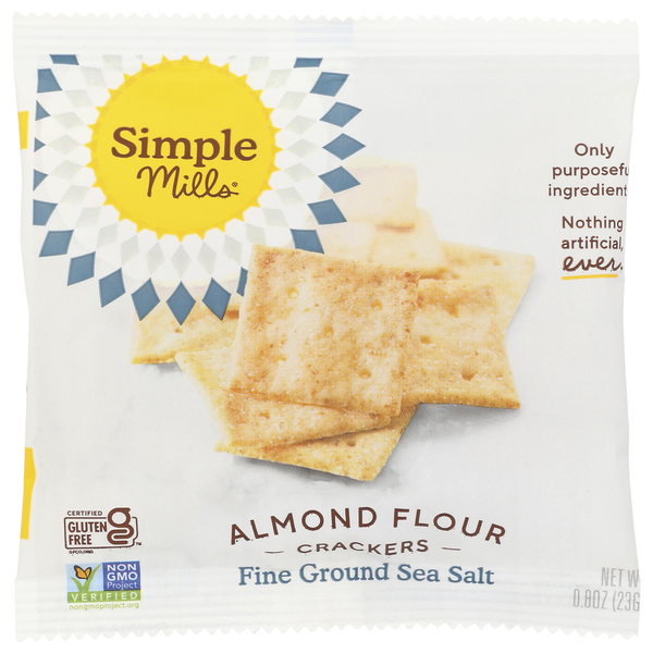 Crackers Simple Mills Almond Flour Crackers hero