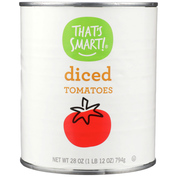 Canned & Jarred Vegetables That's Smart! Diced Tomatoes hero