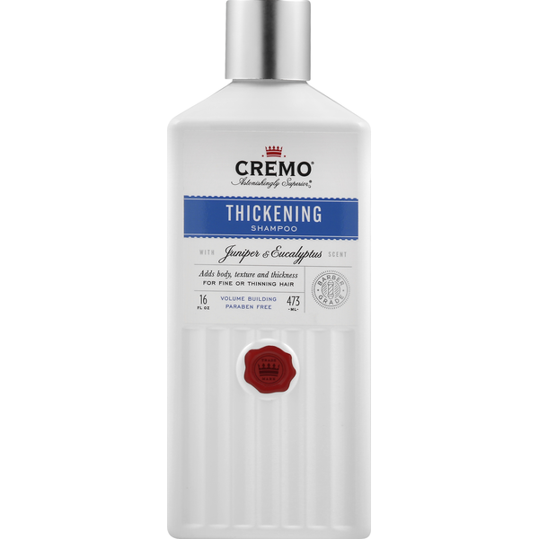 Hair Care Cremo Shampoo, with Juniper & Eucalyptus Scent, Thickening hero