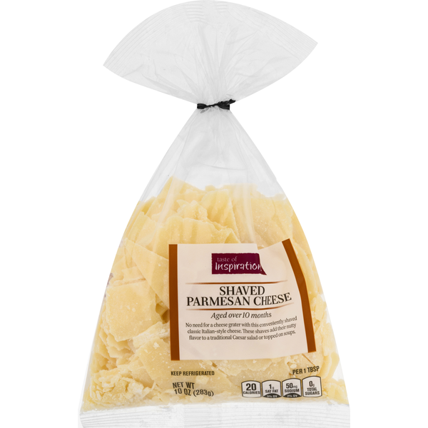 Specialty Cheeses Taste of Inspirations Shaved Cheese, Parmesan hero